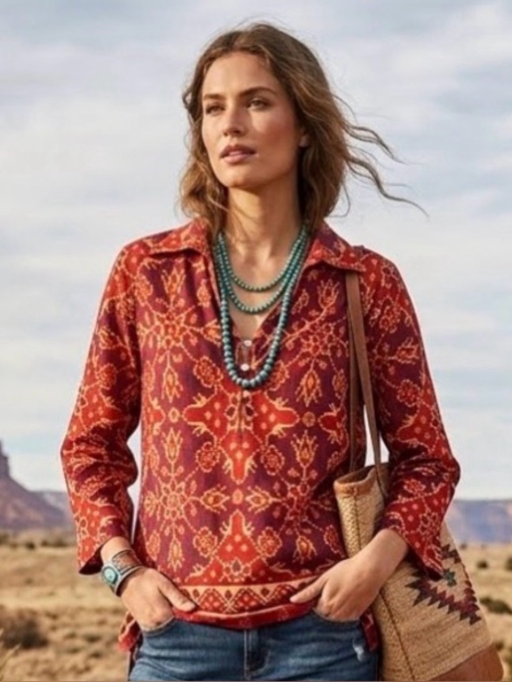 Lauren Ralph Lauren Southwest Tunic Shirt